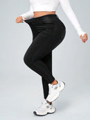 Calça Jeans Feminina Com Cintura Elástica - Diana. Plus Size