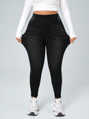 Calça Jeans Feminina Com Cintura Elástica - Diana. Plus Size