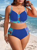 Biquini Feminino de Alças Finas - Liliane. Plus Size