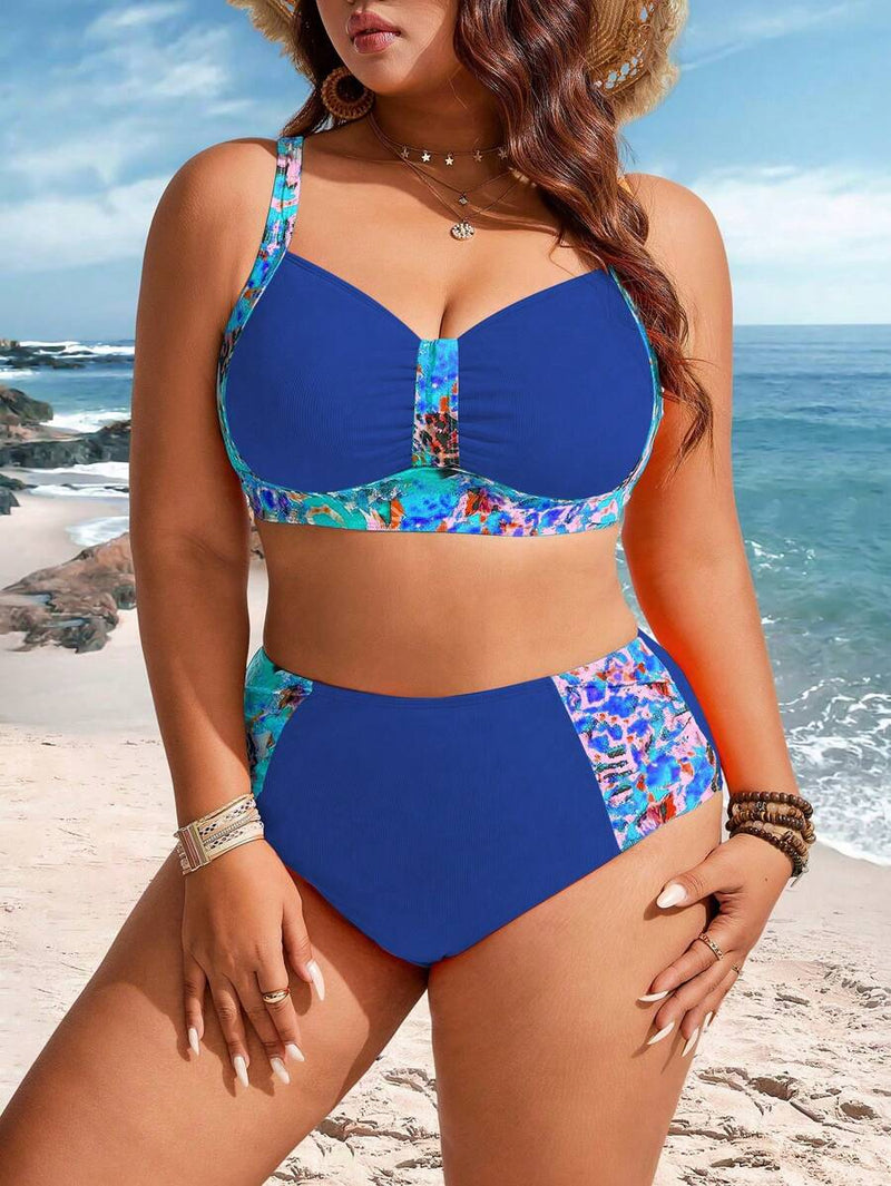 Biquini Feminino de Alças Finas - Liliane. Plus Size