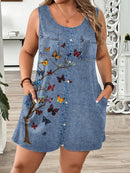 Macacão Feminino com Bolso - Felippa. Plus Size