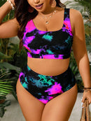 Biquini Feminino com Estampa Aleatória - Evelyn. Plus Size