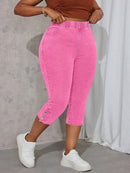 Calça Jeans Feminina Skinny, Elástica, com Fenda Lateral - Evelin