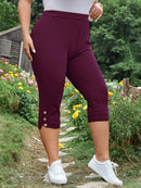 Calça Feminina Capri Slim Fit - Maitê. Plus Size