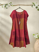 Vestido Feminino Casual de Manga Curta - Camille. Plus Size