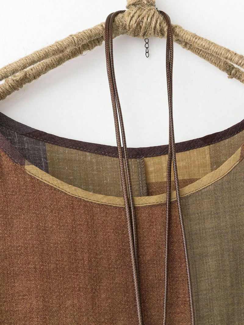 Vestido Feminino Casual de Manga Curta - Camille. Plus Size