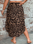 Saia Feminino com bainha curvada - Arienne. Plus size