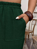 Calça Feminina de Imitação de Linho - Tayla. Plus Size