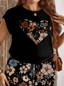 Conjunto Feminino de 2 peças de Saia e Top - Celina. Plus Size