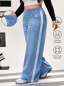 Calça Feminina Jeans de Malha - Kaelen. Plus Size