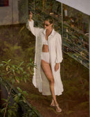 Biquíni Hot Pant Modelador Textura Marroquina