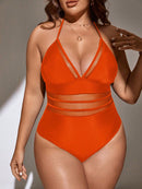 Maiô Feminino Frente Única Kamila Plus Size