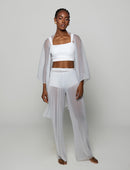 Top Cropped  Decote Reto Shine Glow