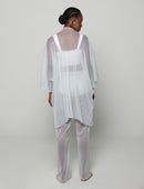 Top Cropped  Decote Reto Shine Glow