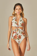 Body Amelie Estampa Rosas