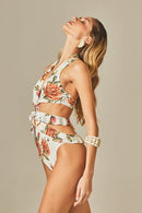 Body Amelie Estampa Rosas