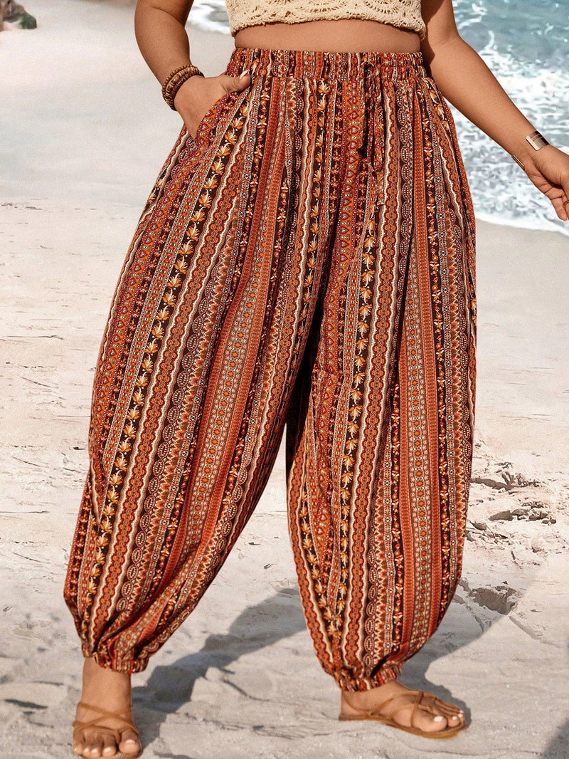 Calça Feminina com Bolso Margarete. Plus Size