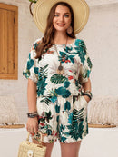 Conjunto Feminino de Camisa e Shorts Solto - Mika. Plus Size