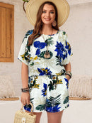 Conjunto Feminino de Camisa e Shorts Solto - Mika. Plus Size