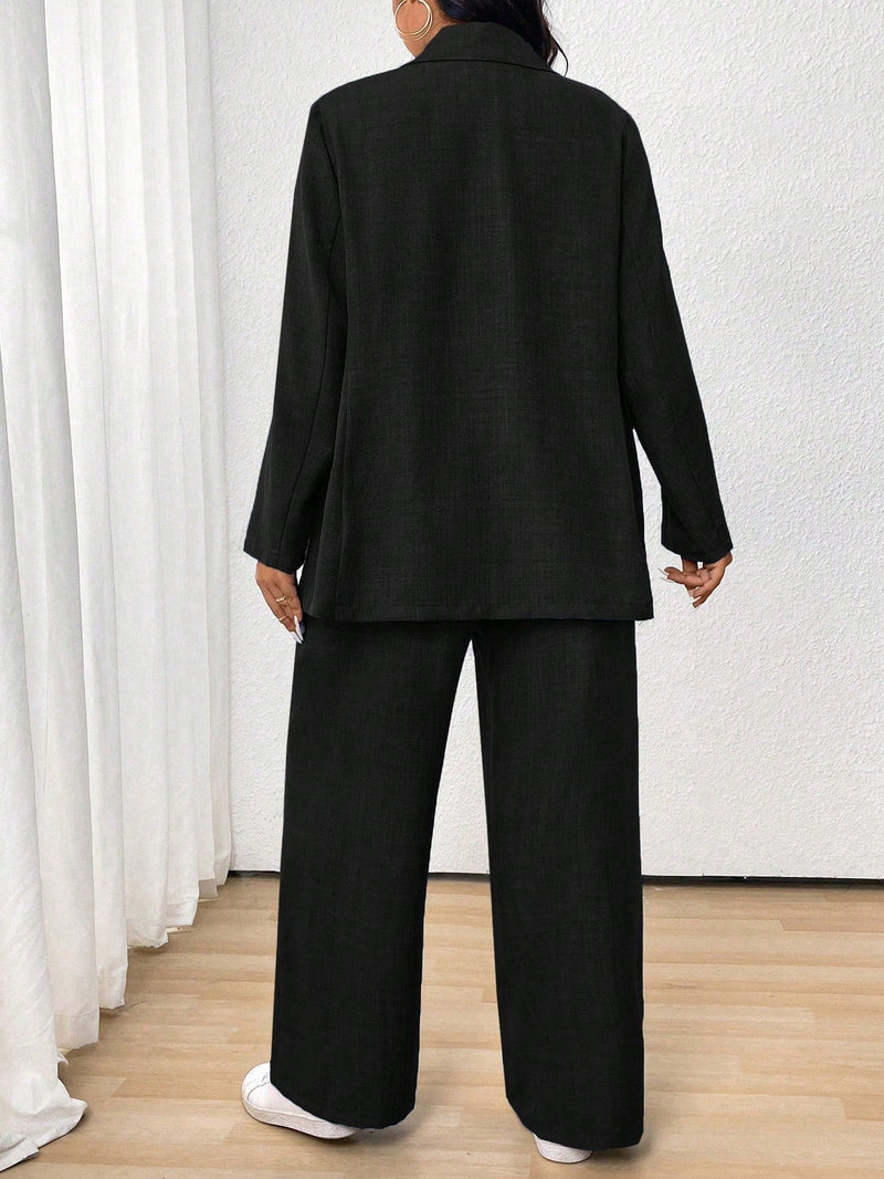 Conjunto Feminino Blazer e Calça - Adriana. Plus Size