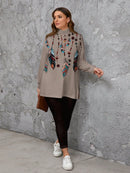 Conjunto Feminino de Camiseta e Legging - Mayran. Plus Size