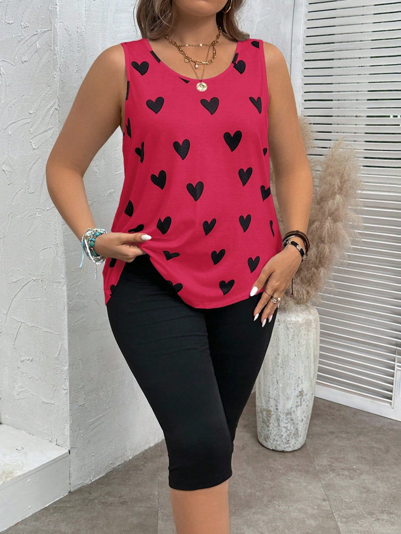 Conjunto feminino estampado Fabi. Plus Size