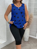 Conjunto feminino estampado Fabi. Plus Size