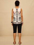 Conjunto feminino estampado Fabi. Plus Size