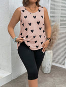 Conjunto feminino estampado Fabi. Plus Size