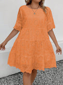 Vestido Feminino Bordado Britany Plus Size