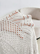 Cardigan Feminina de Praia com Efeito Vazado - Nicole. Plus Size