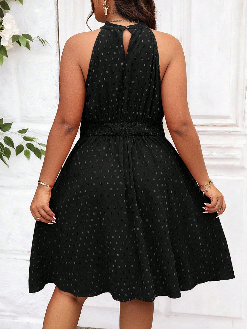 Vestido Feminino sem Manga Kamila Plus Size