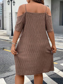 Vestido Feminino com zíper Bernadette Plus Size