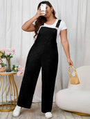 Macacão Feminino com Bolso Classic Plus Size