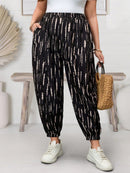 Calça feminina de Perna Afunilada Daniela. Plus Size