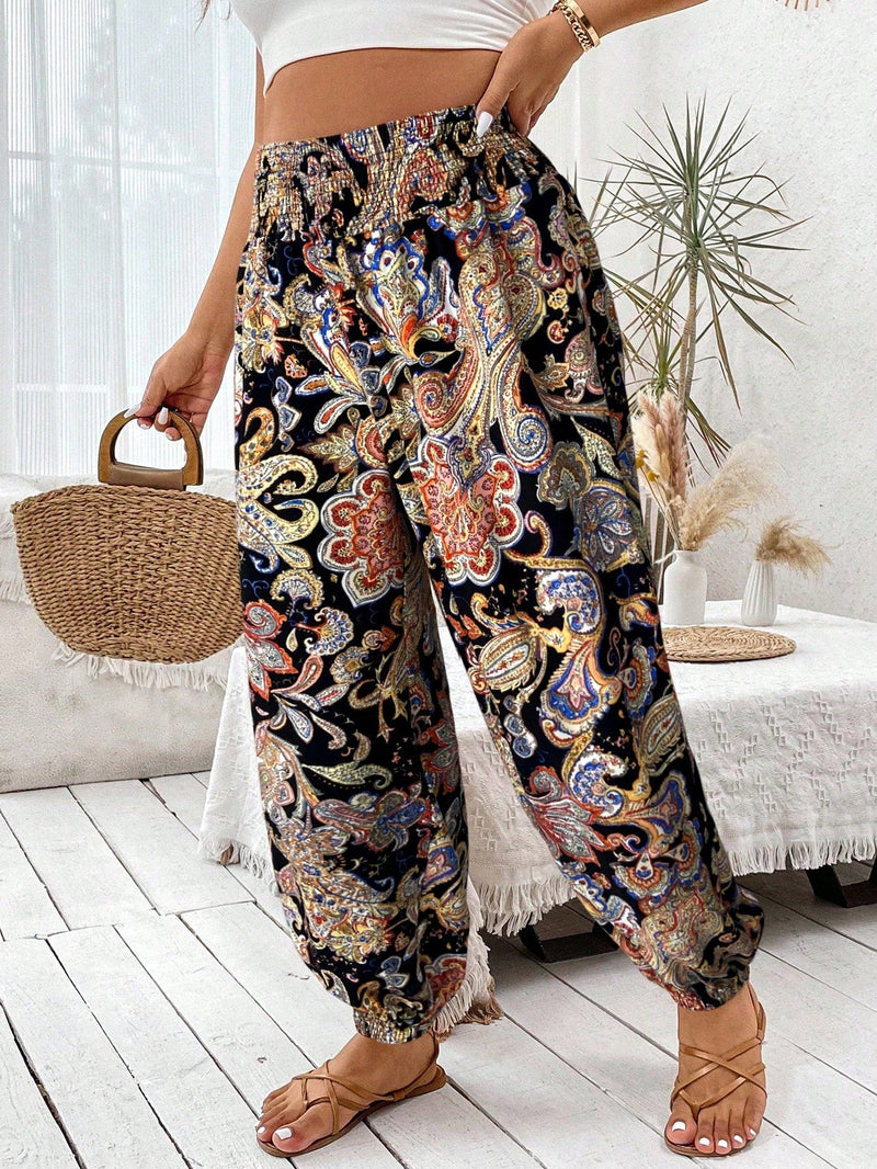 Calça Feminina De Cintura Alta Cristina. Plus Size