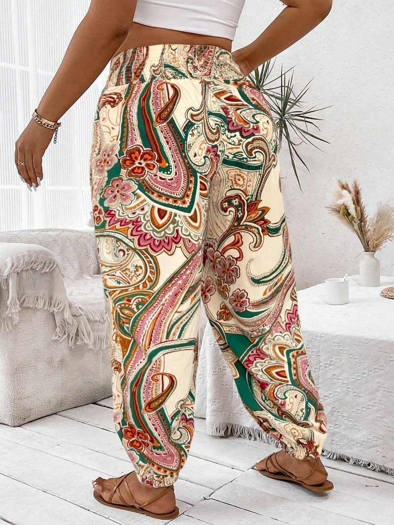 Calça Feminina De Cintura Alta Cristina. Plus Size