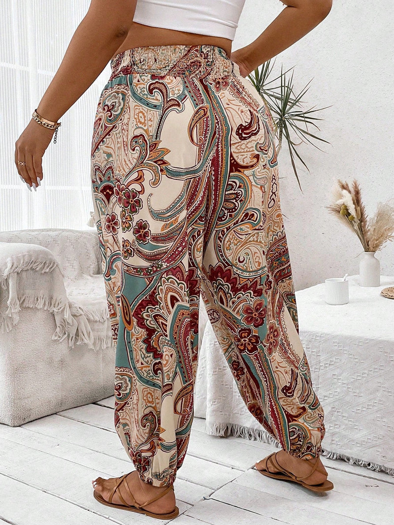 Calça Feminina De Cintura Alta Cristina. Plus Size