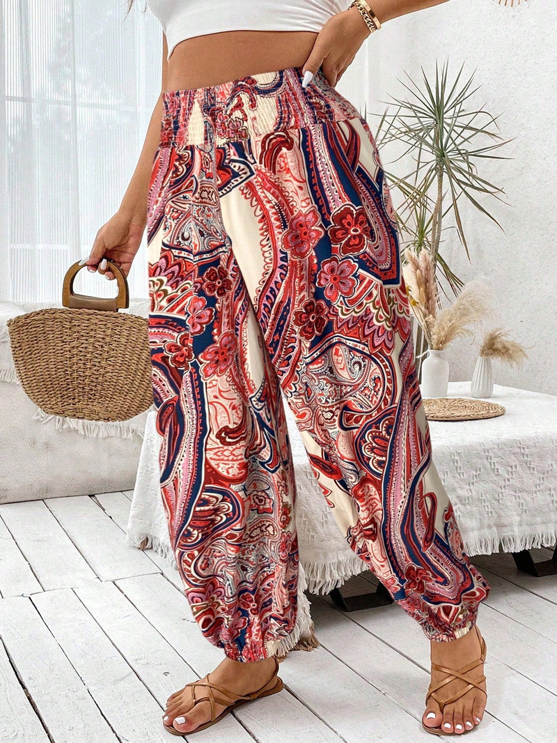 Calça Feminina De Cintura Alta Cristina. Plus Size