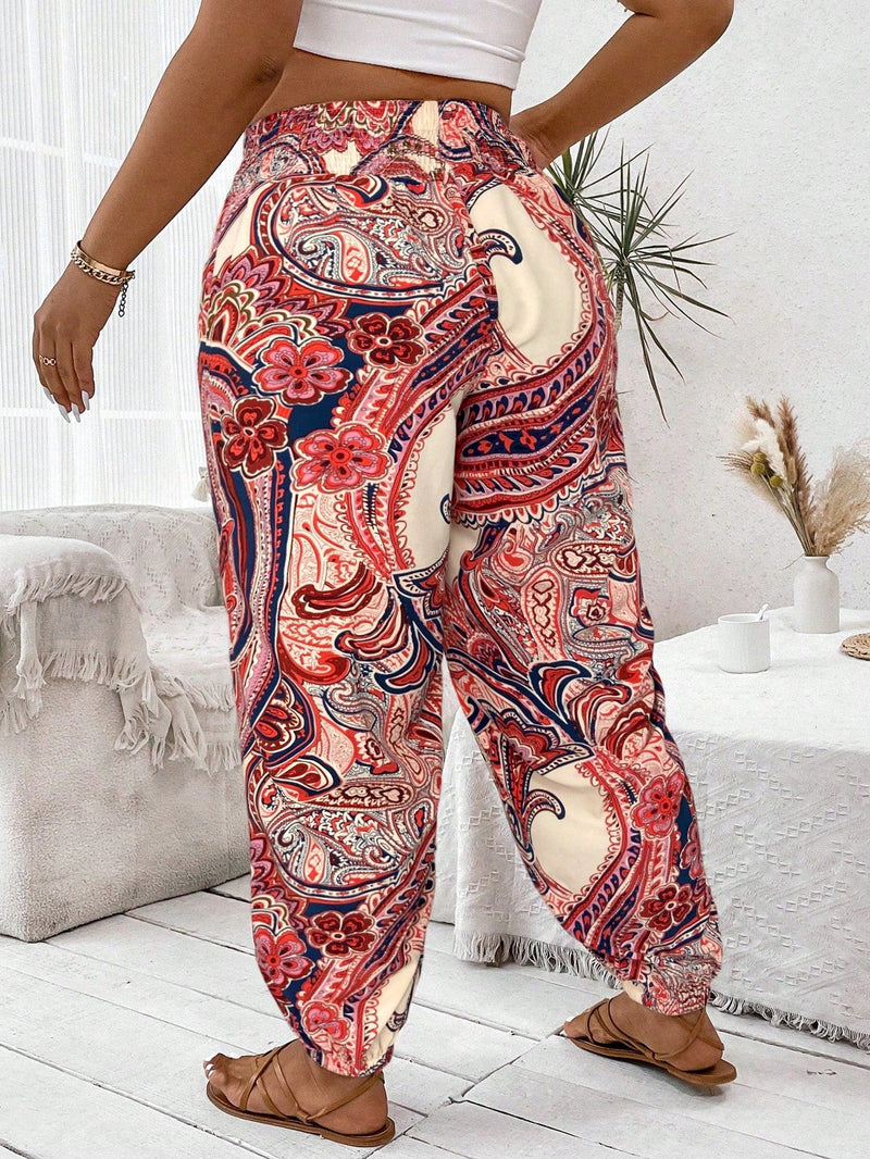 Calça Feminina De Cintura Alta Cristina. Plus Size