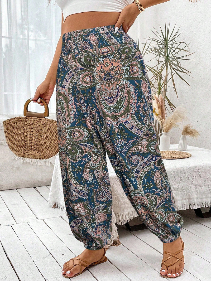 Calça Feminina De Cintura Alta Cristina. Plus Size