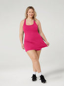 Vestido  com Short Embutido Sabrina. Plus Size