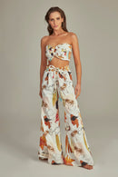 Bustier Cropped Estampa Pop Art