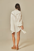 Camisa Riviera Western Off White