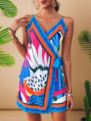 Vestido Envelope Feminino com Amarração Lateral Thais. Plus Size