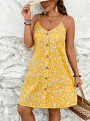 Vestido Feminino com Botões Frontais e Modelagem Soltinha - Camila. Plus Size