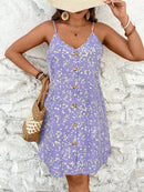 Vestido Feminino com Botões Frontais e Modelagem Soltinha - Camila. Plus Size