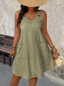 Vestido Feminino Reto sem Mangas - Naya. Plus Size