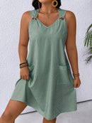 Vestido Feminino Reto sem Mangas - Naya. Plus Size