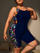 Maiô Feminino Anastacia com Estampa na Lateral Plus Size